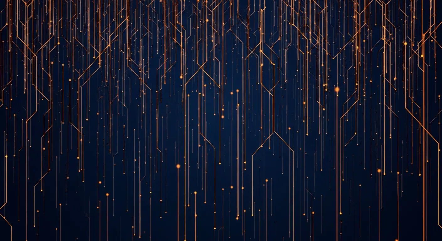 Motif abstrait de code numérique